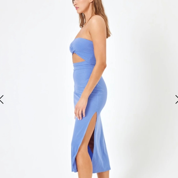 L Space Kierra Strapless Midi Dress - Picture 4 of 9